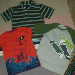 3 mini Boden Boys 9-10 Polo & Tee Shirts